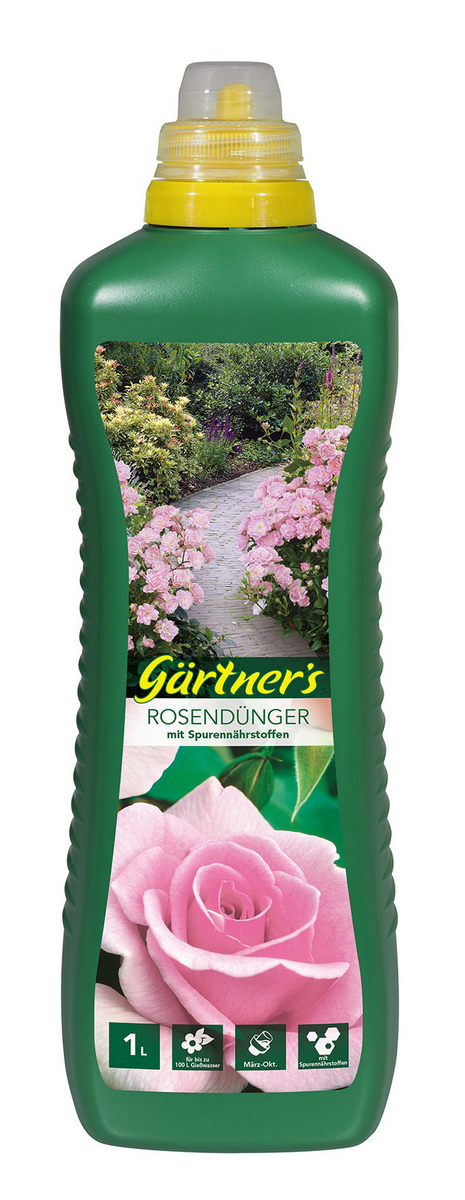 Gärtner's Rosendünger mit Spurennährstoffen 1 L