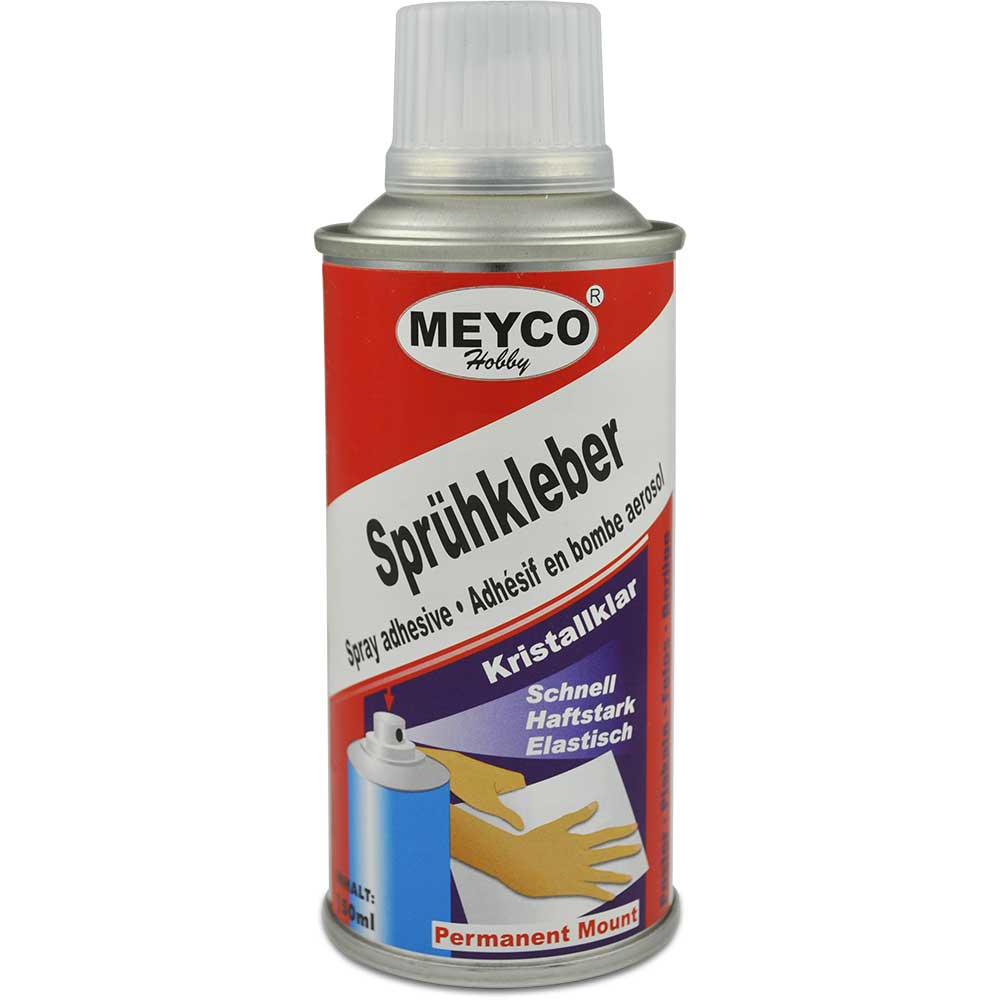 MEYCO® Hobby MEYCO Sprühkleber, Kristallklar, 150 ml