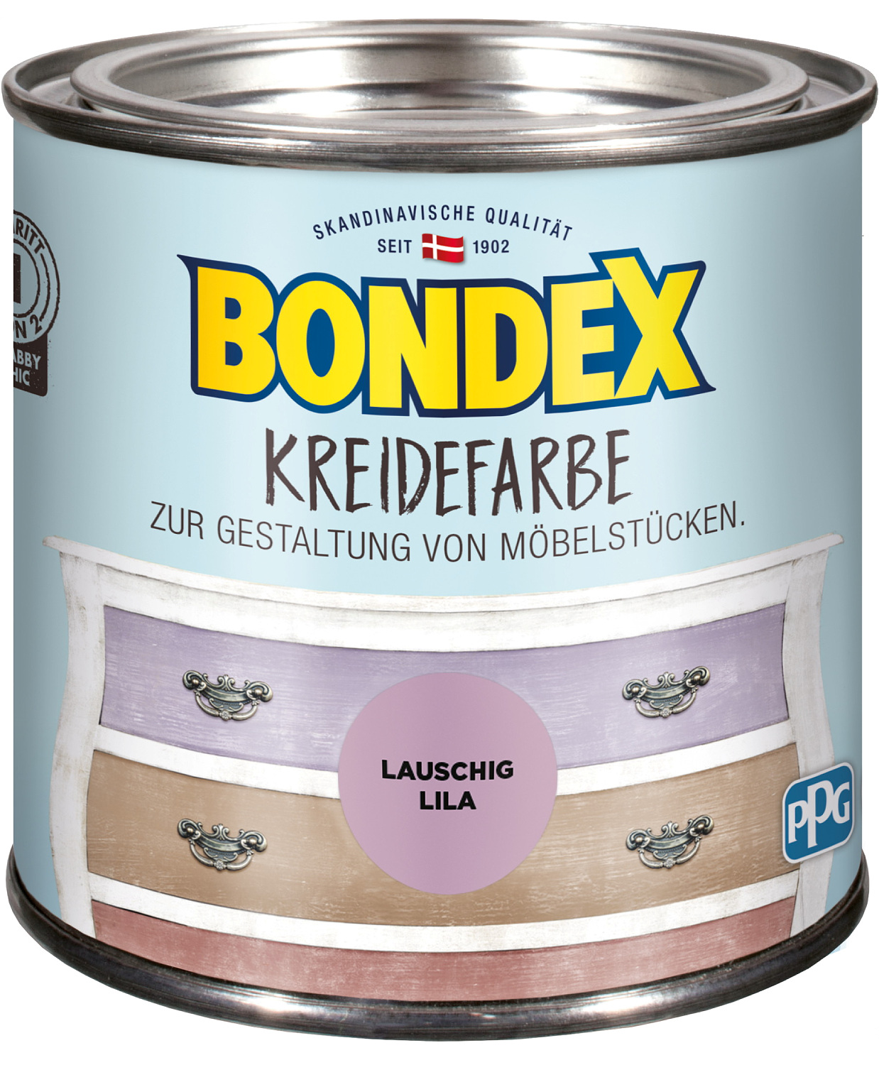 Bondex Kreidefarbe Lauschig Lila 0,5l