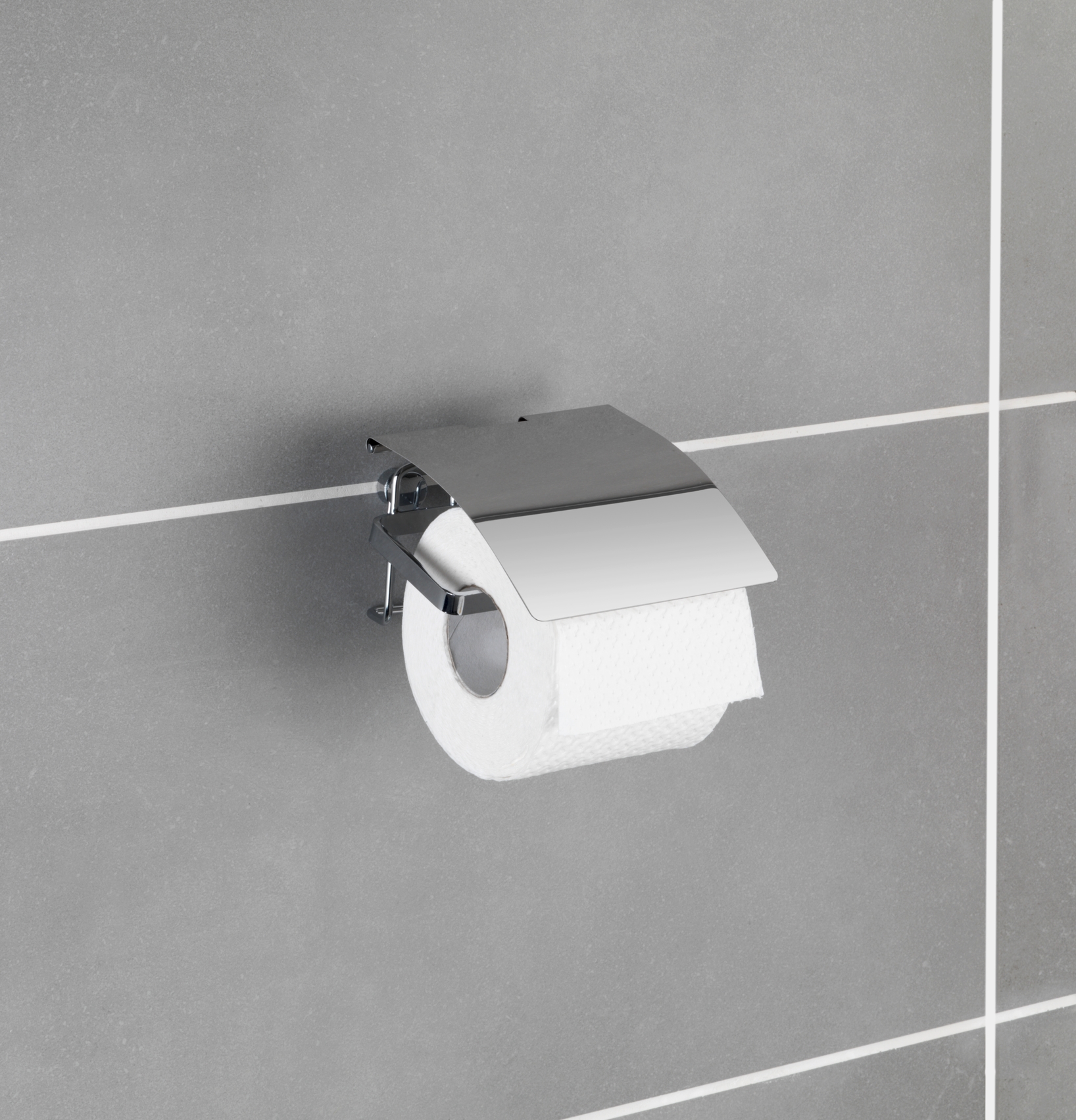 Toilettenpapierhalter Premium, Edelstahl glänzend