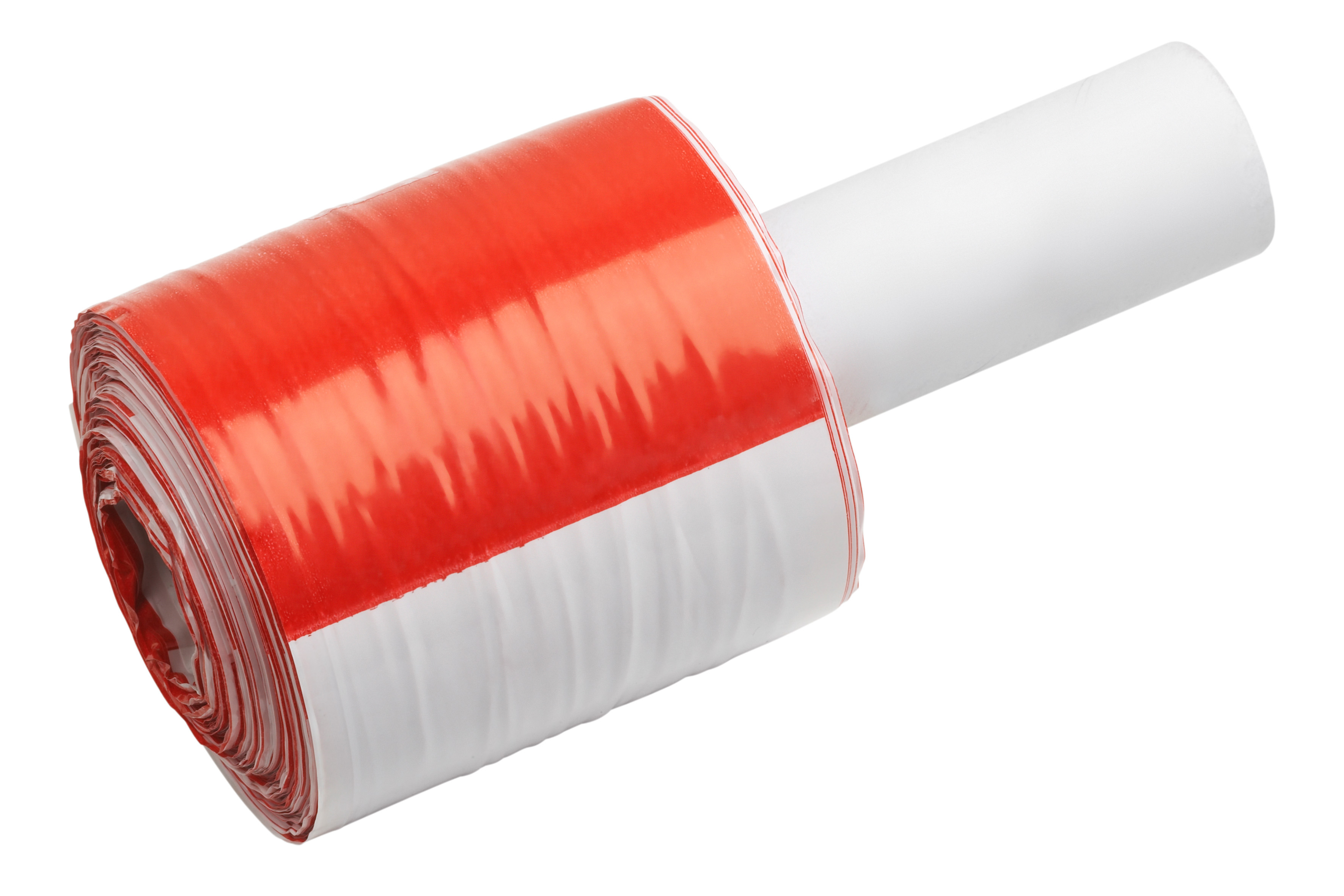 Kelmaplast Absperrband Rot/Weiß, Folie, 80 mm × 100 m