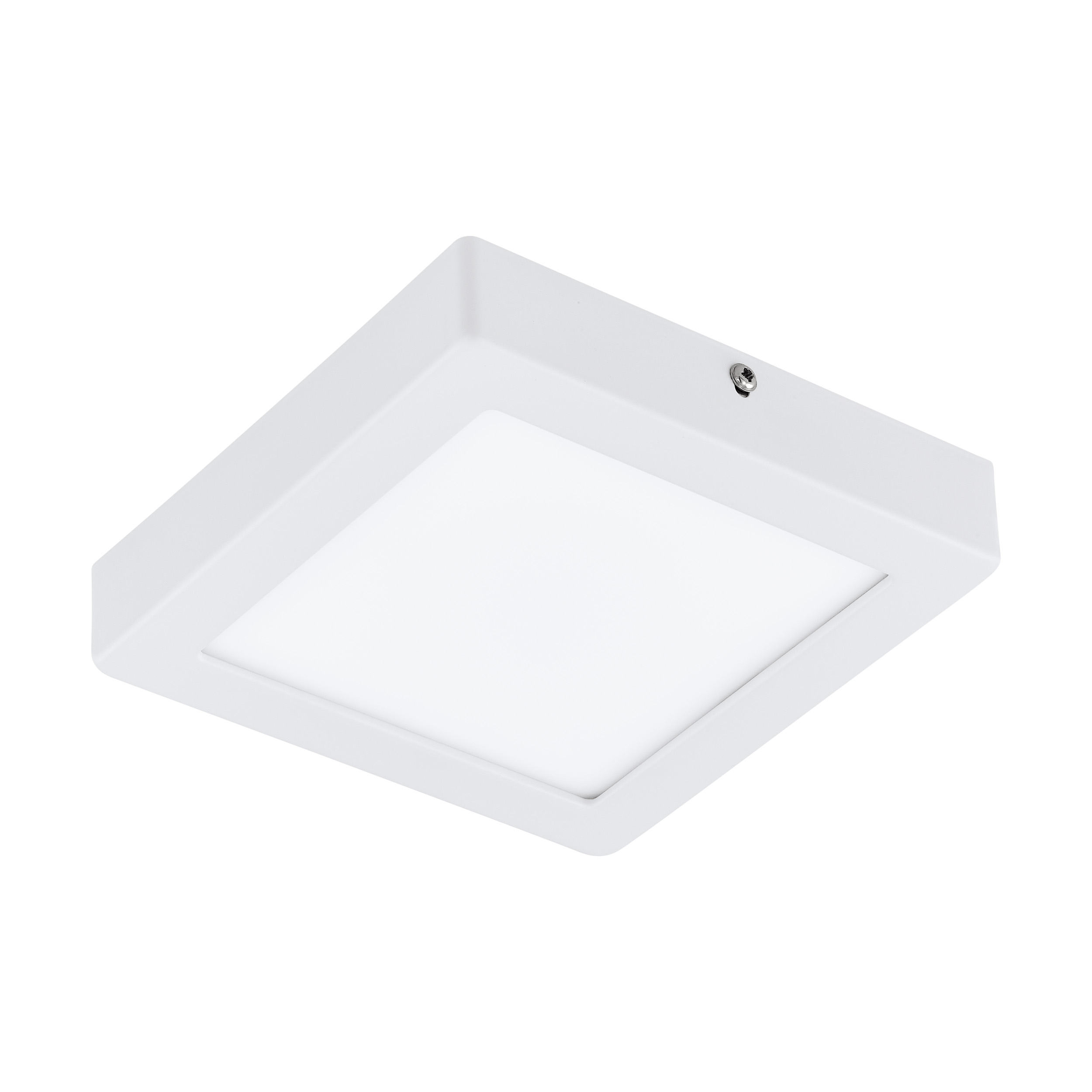 Eglo LED Aufbauleuchte Idun Weiß/Weiß 170x170x30 mm