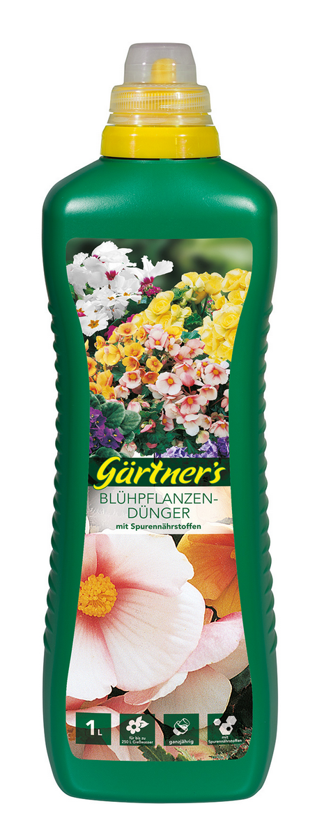 Gärtner's Blühpflanzendünger mit Spurennährstoffen 1 L