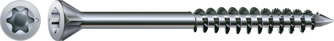 SPAX® Dielenschraube Senkkopf T-STAR plus® Teilgewinde 4x70 mm 150 Stück