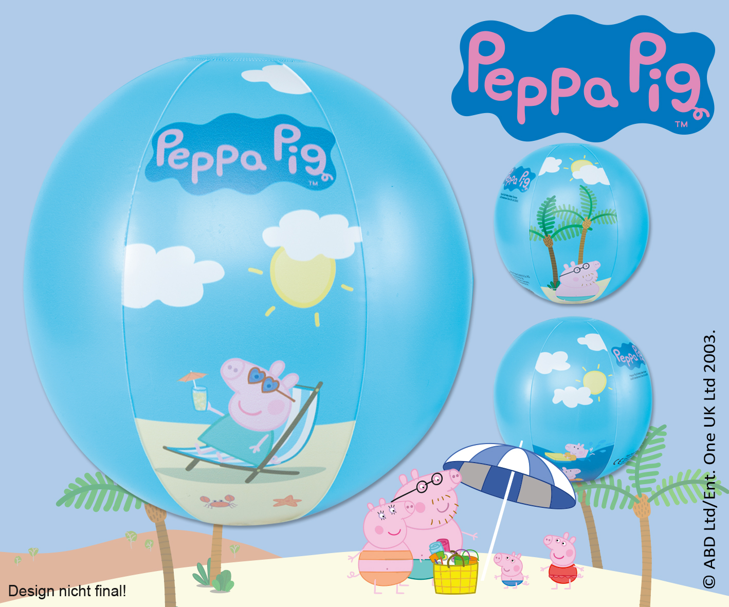 Peppa Pig™ Wasserball Ø 29 cm