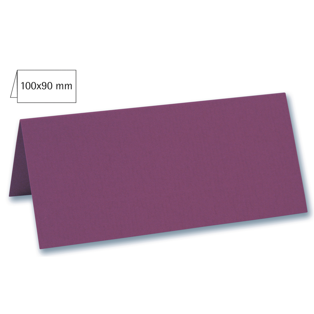 Rayher® Tischkarte doppelt 220 g/m2 Purple Velvet 5 Stück