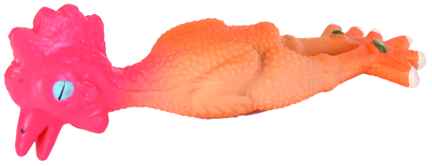 Trixie Hundespielzeug Huhn mit Stimme 15 cm