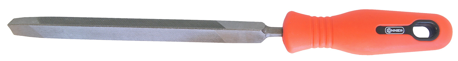 Connex Dreikantsägefeile 125 mm lang, Hieb 2