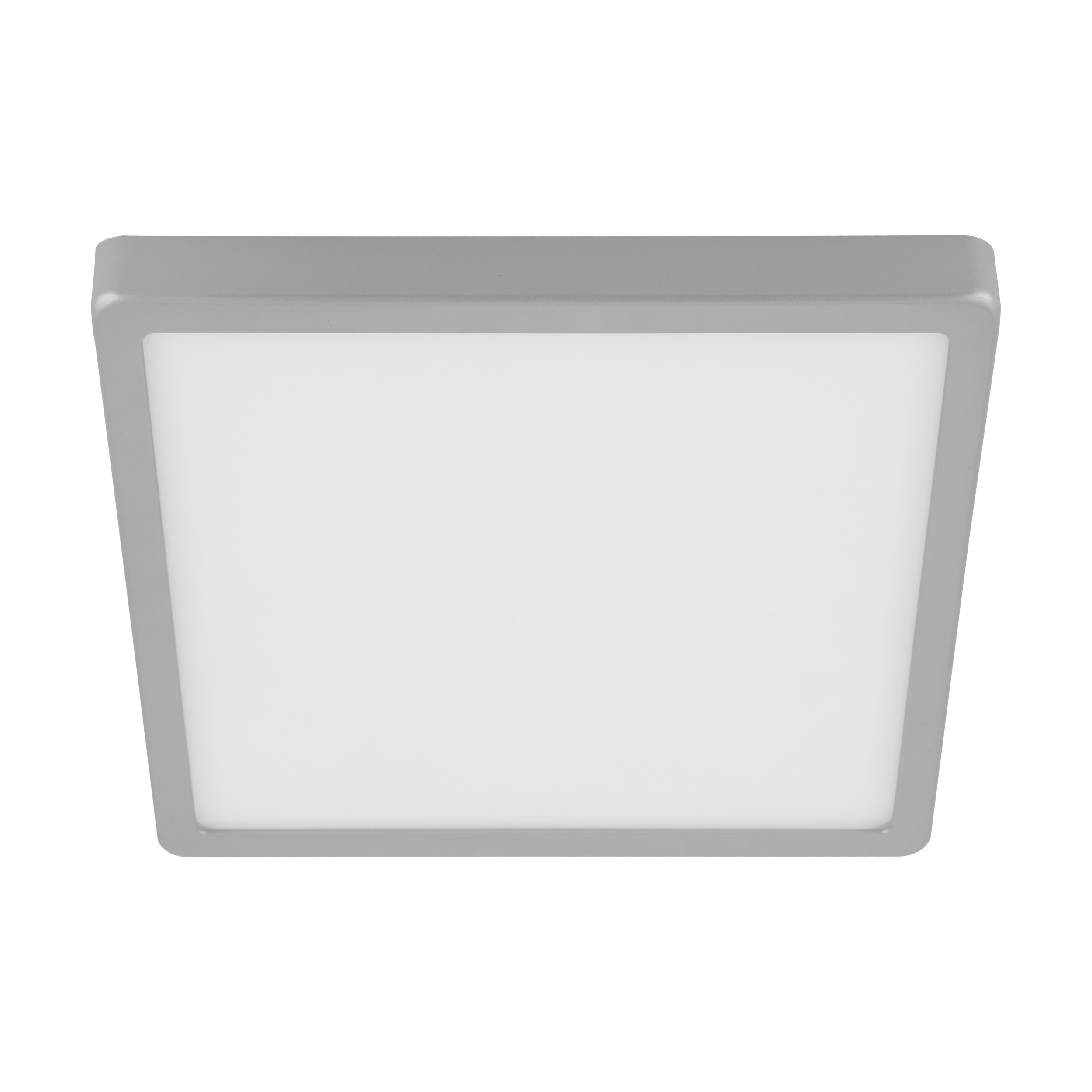 Eglo LED Aufbauleuchte Molay Silber/Weiß 285x285x28 mm