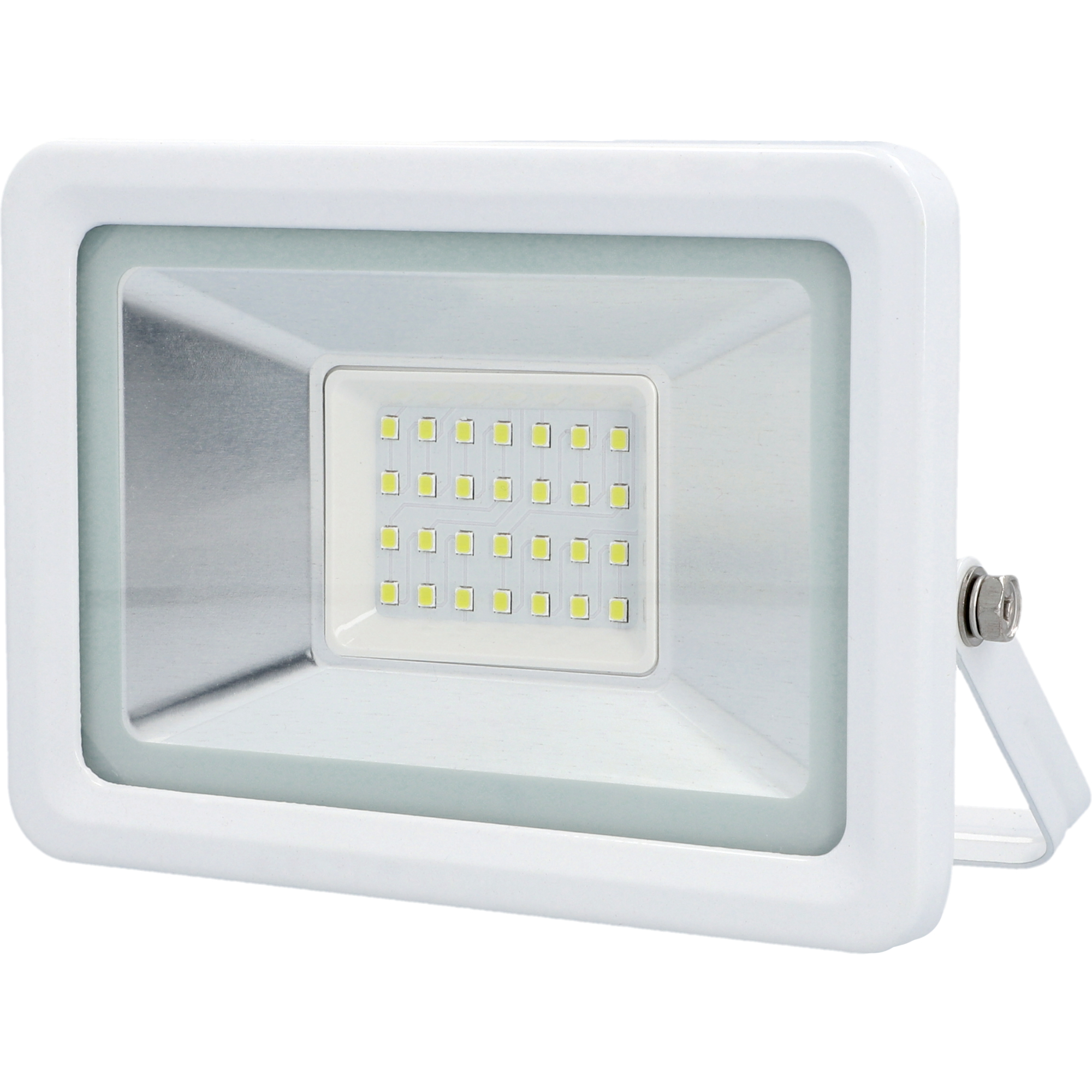 uniTEC LED-Strahler 30 W, 6500 K, 2550 lm, IP65, Weiß