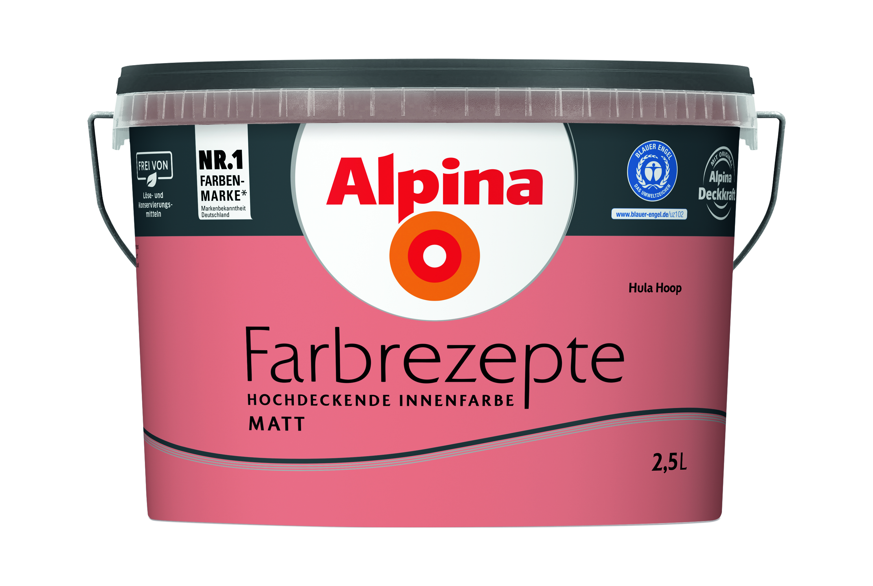 Alpina Farbrezepte - Hula Hoop 2,5 Liter, matt