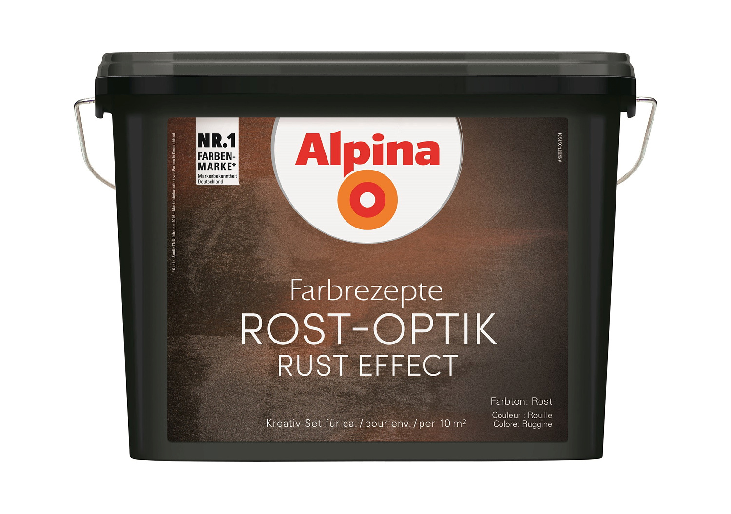 Alpina Farbrezepte ROST-OPTIK - Rost 1,2 L, Glänzend