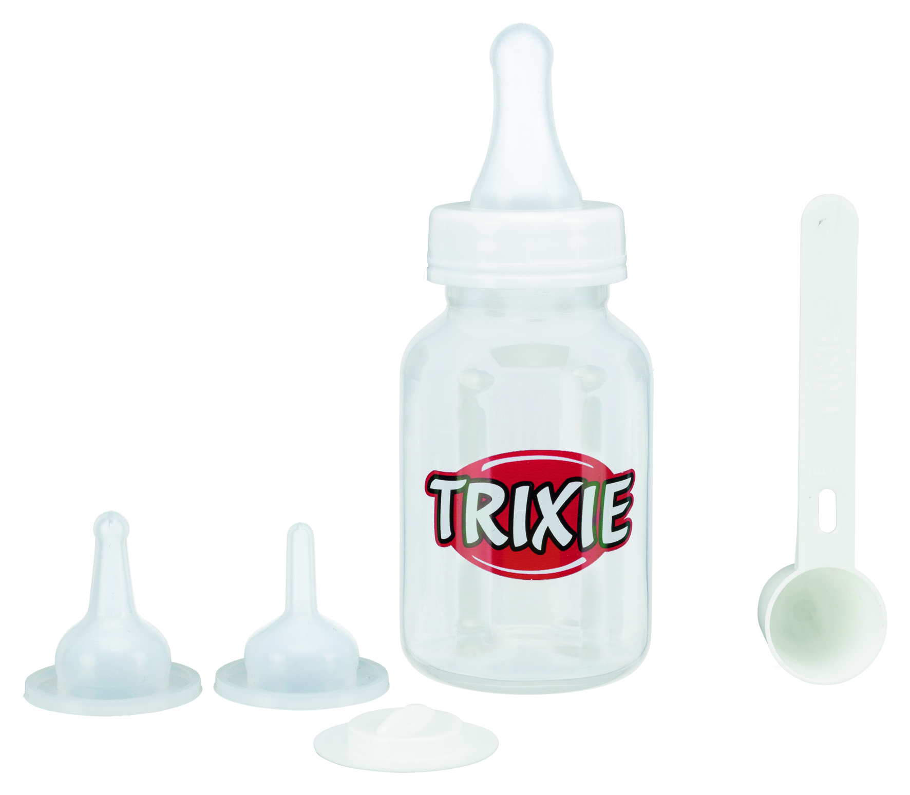 Trixie Saugflaschen-Set 120 ml, transparent/weiß