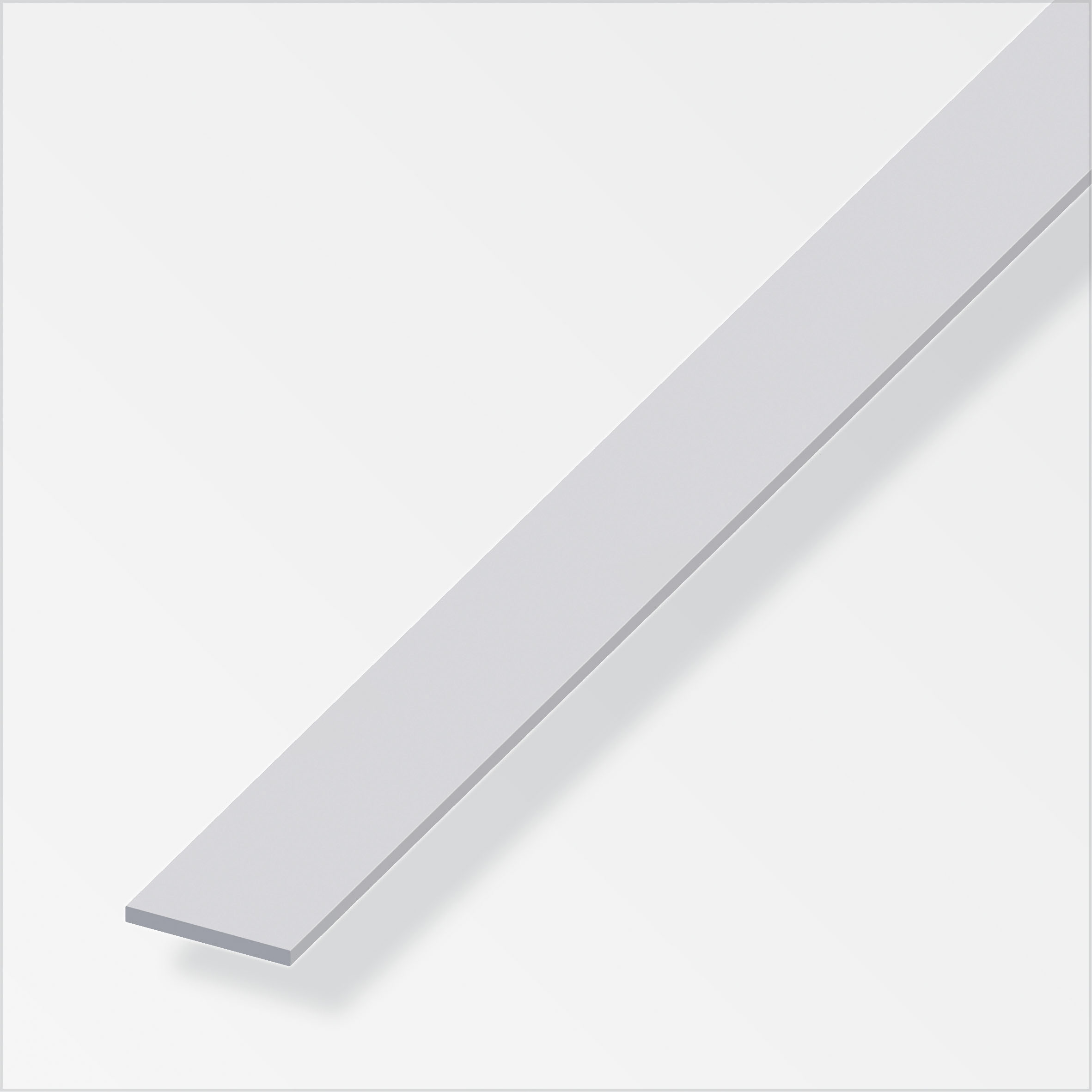 alfer® Flachstange Edelstahl 1 m, 20 × 1,5 mm