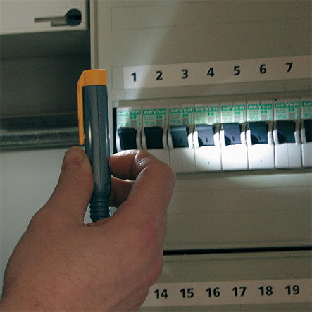 Elektronischer Multitester MT6 S/2 / Phasenprüfer mit LED-Anzeige (Spannungstester zum Auffinden von Leitungen mit Wechselspannung)