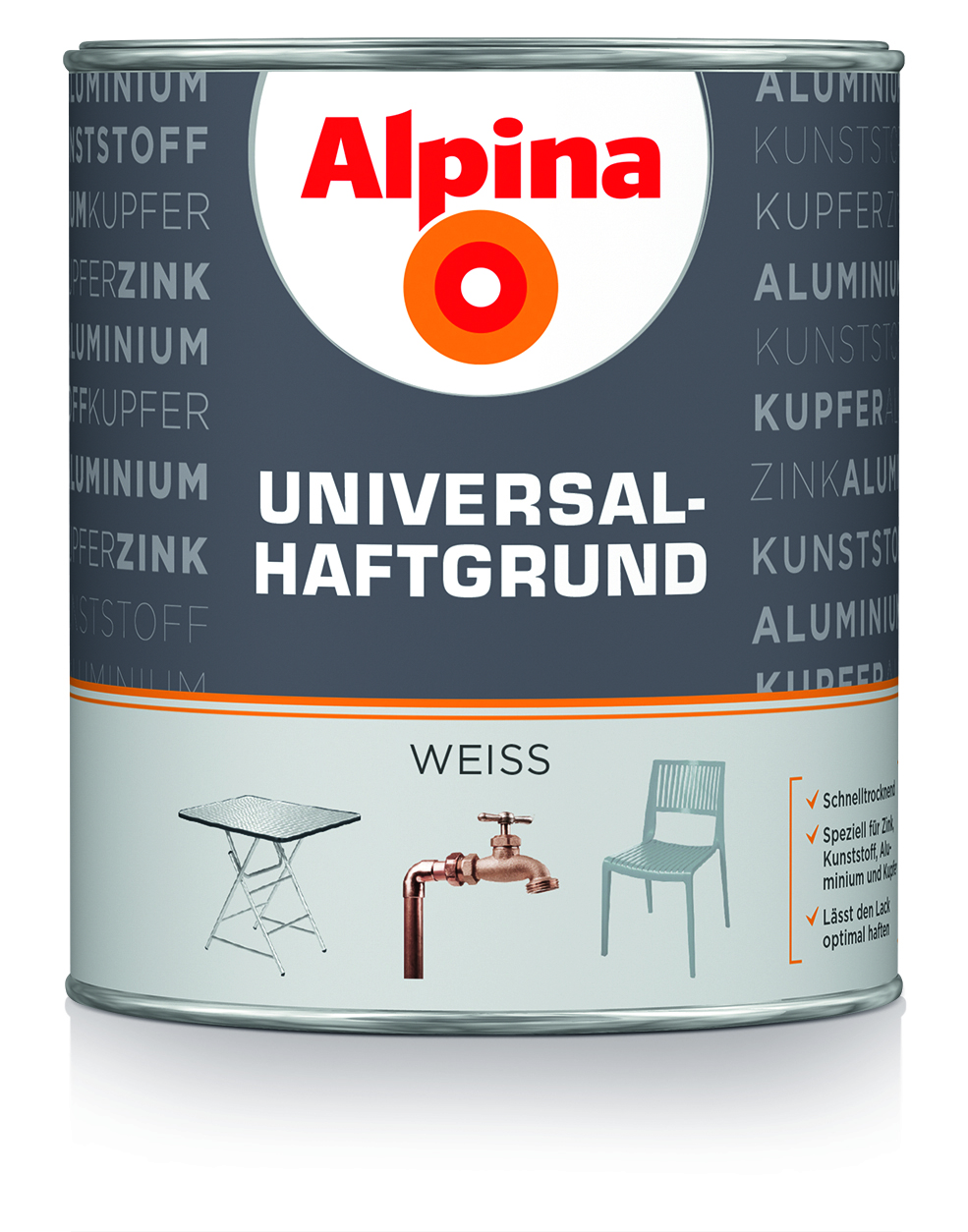 Alpina Universal-Haftgrund Weiß 750 ml