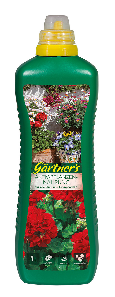 Gärtner's Aktiv-Pflanzennahrung 1 Liter